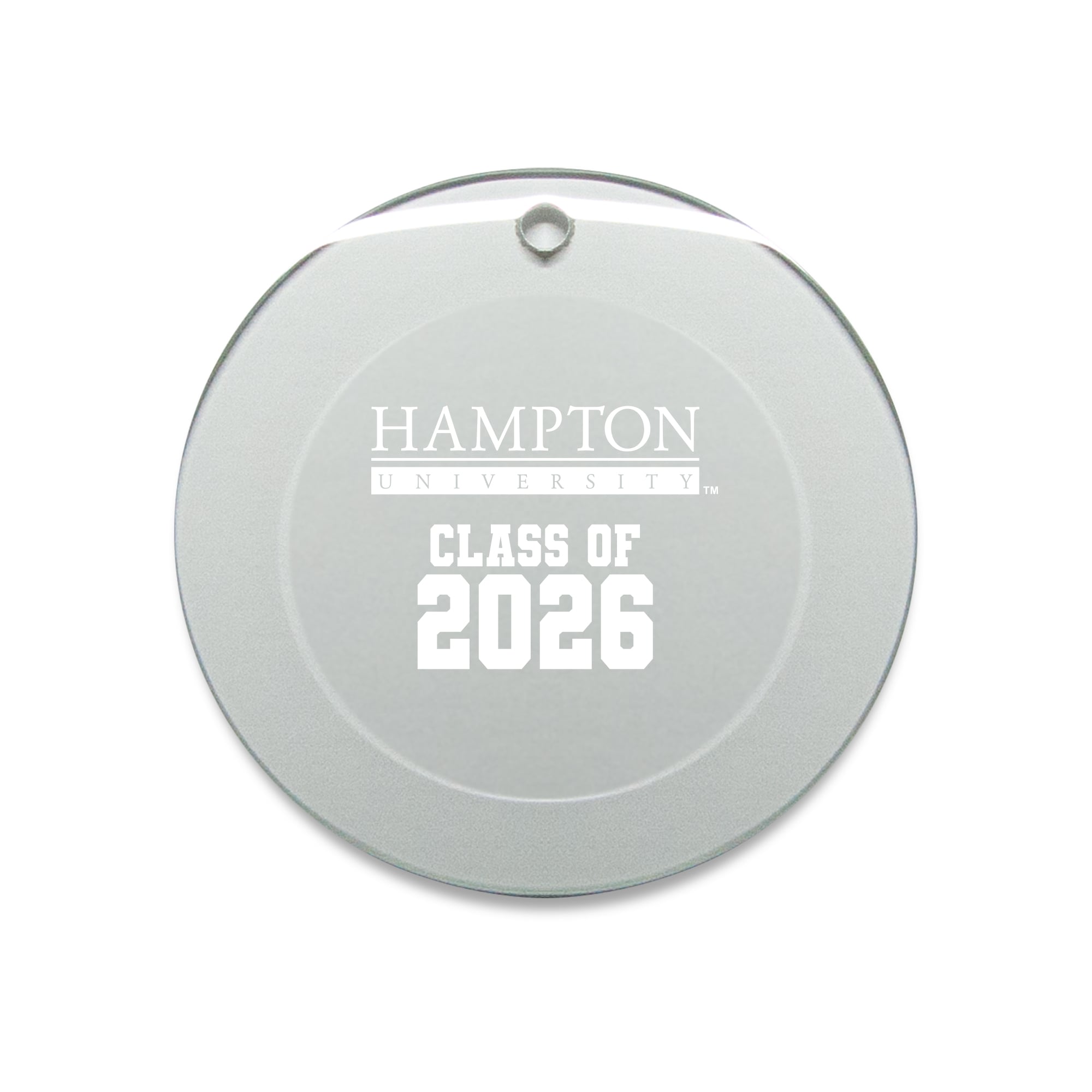 Jardine Hampton Pirates 3.25" Class of 2026 Round Glass Ornament