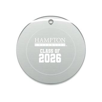 Jardine Hampton Pirates 3.25" Class of 2026 Round Glass Ornament