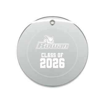 Jardine Rowan Profs 3.25" Class of 2026 Round Glass Ornament
