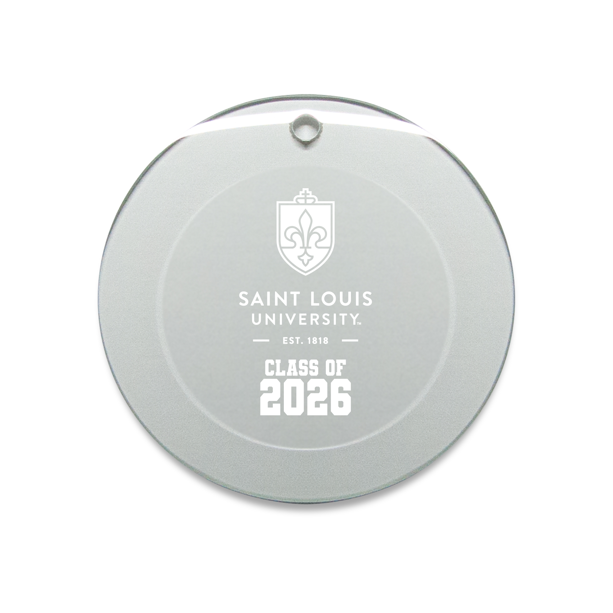 Jardine Saint Louis Billikens 3.25" Class of 2026 Round Glass Ornament