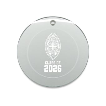 Jardine Sewanee Tigers 3.25" Class of 2026 Round Glass Ornament