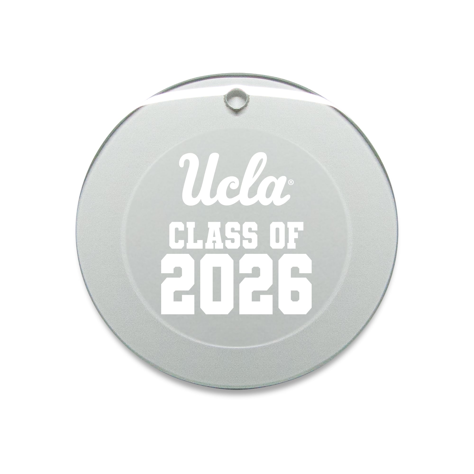 Jardine UCLA Bruins 3.25" Class of 2026 Round Glass Ornament