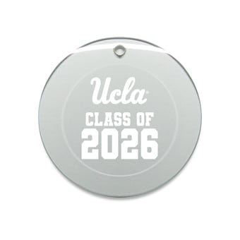 Jardine UCLA Bruins 3.25" Class of 2026 Round Glass Ornament