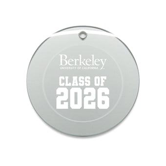 Jardine Cal Bears 3.25" Class of 2026 Round Glass Ornament