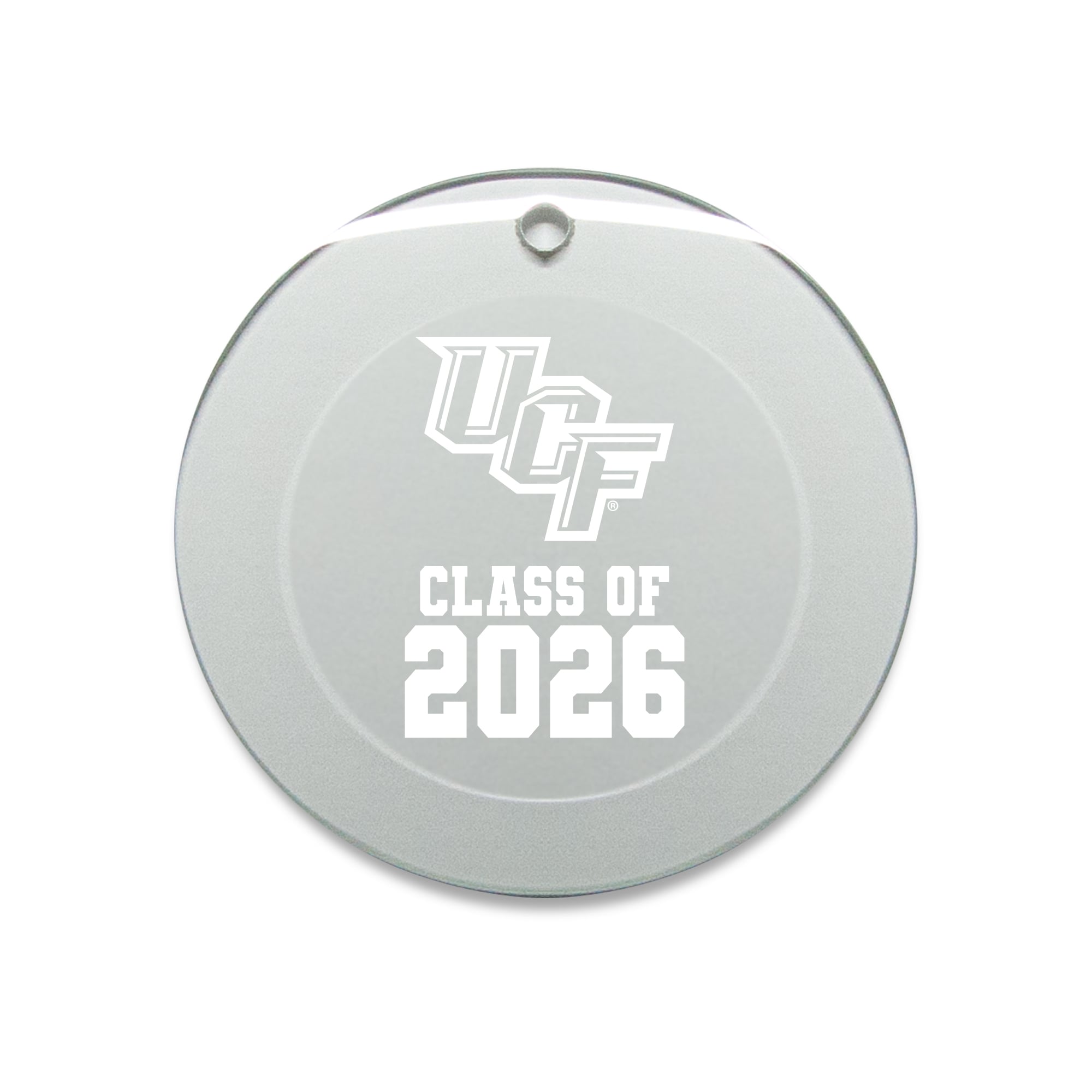 Jardine UCF Knights 3.25" Class of 2026 Round Glass Ornament