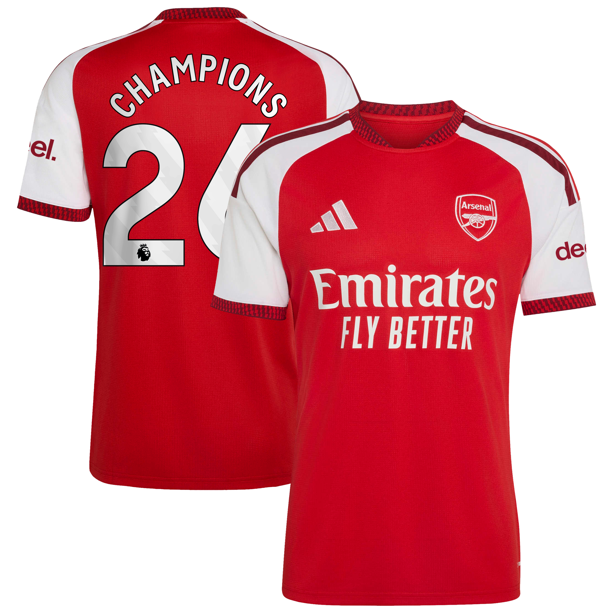 Maillot Domicile Arsenal adidas 2026-27 avec flocage Champions 26