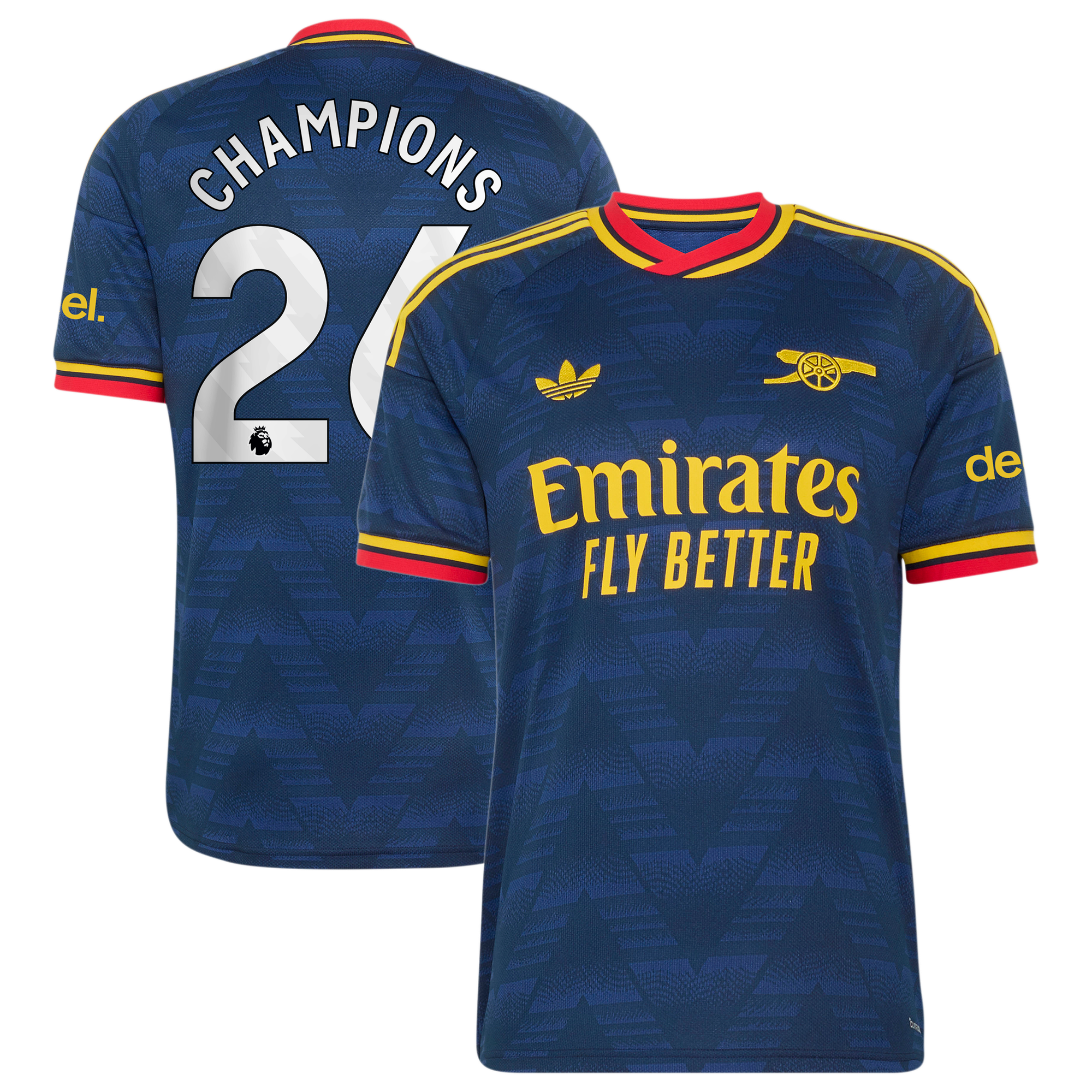 Maillot Extérieur Arsenal adidas 26/27 avec flocage Champions 26