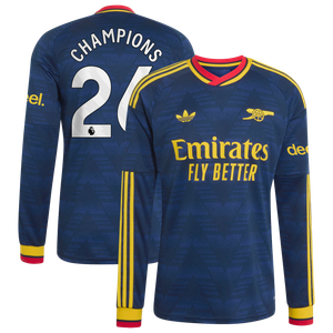 Maillot Extérieur Arsenal adidas 26/27 - Manches longues avec flocage Champions 26, vue 2