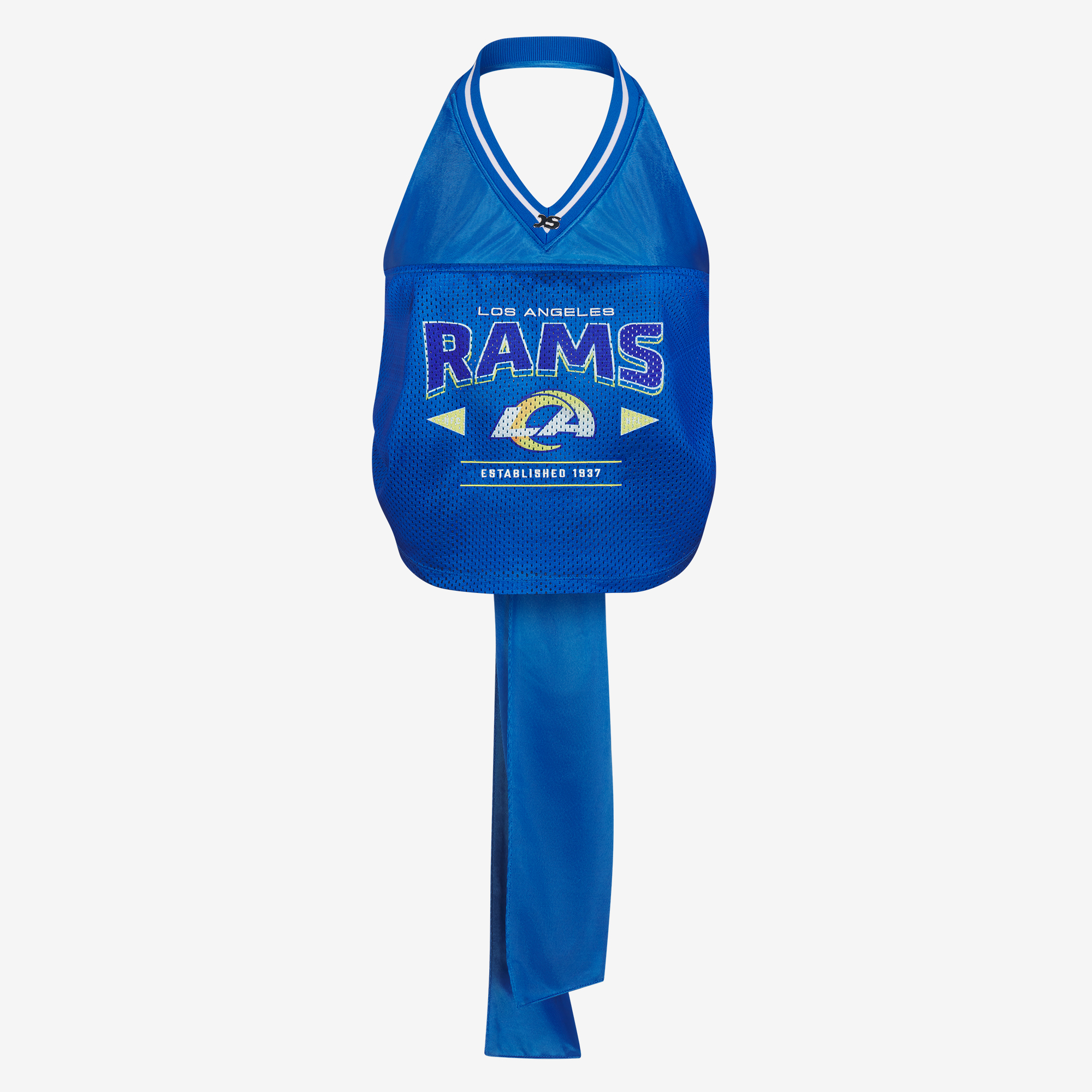 Women's Royal Los Angeles Rams Jersey Halter Top