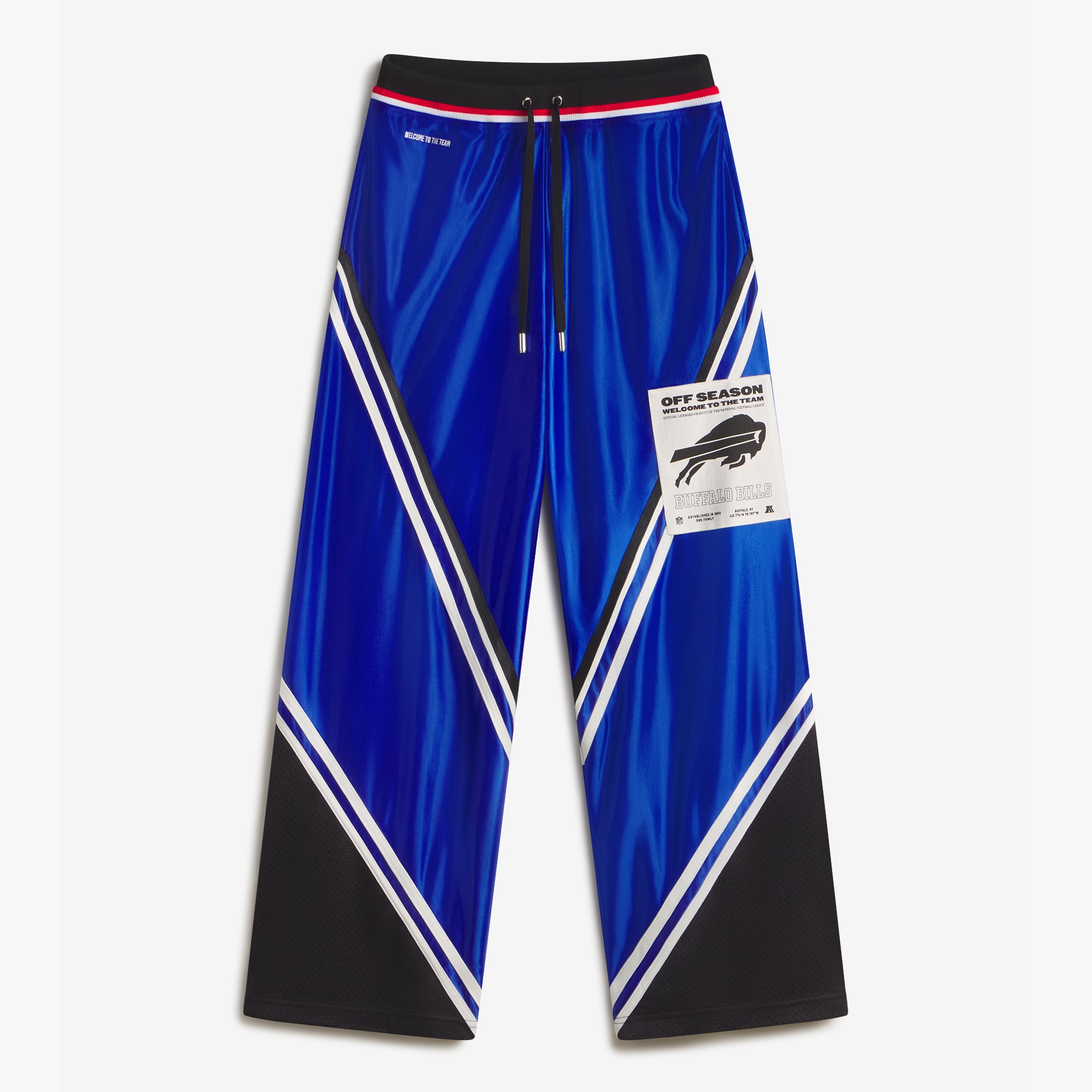 Pantalon de survêtement à chevrons brillants Royal Buffalo Bills pour femmes