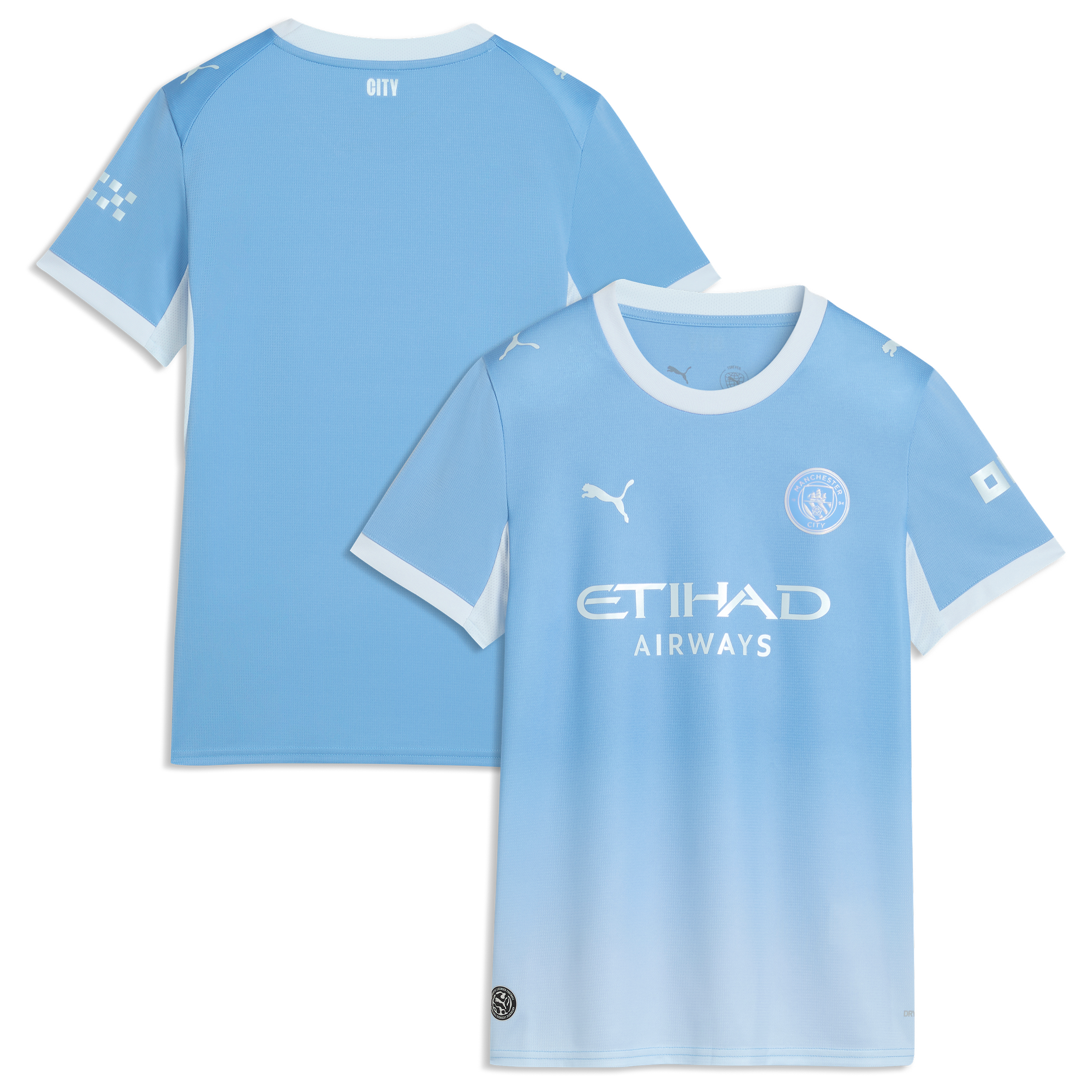 Women's Puma Light Blue Manchester City 2026/27 Home Replica Jersey