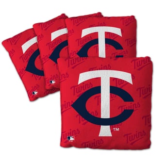 Fanpoint Minnesota Twins Four-Piece Cornhole Bag Set