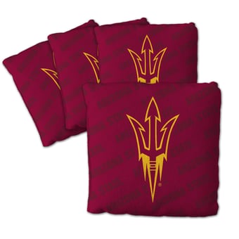 Fanpoint Arizona State Sun Devils Four-Piece Cornhole Bag Set