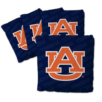 Fanpoint Auburn Tigers Four-Piece Cornhole Bag Set