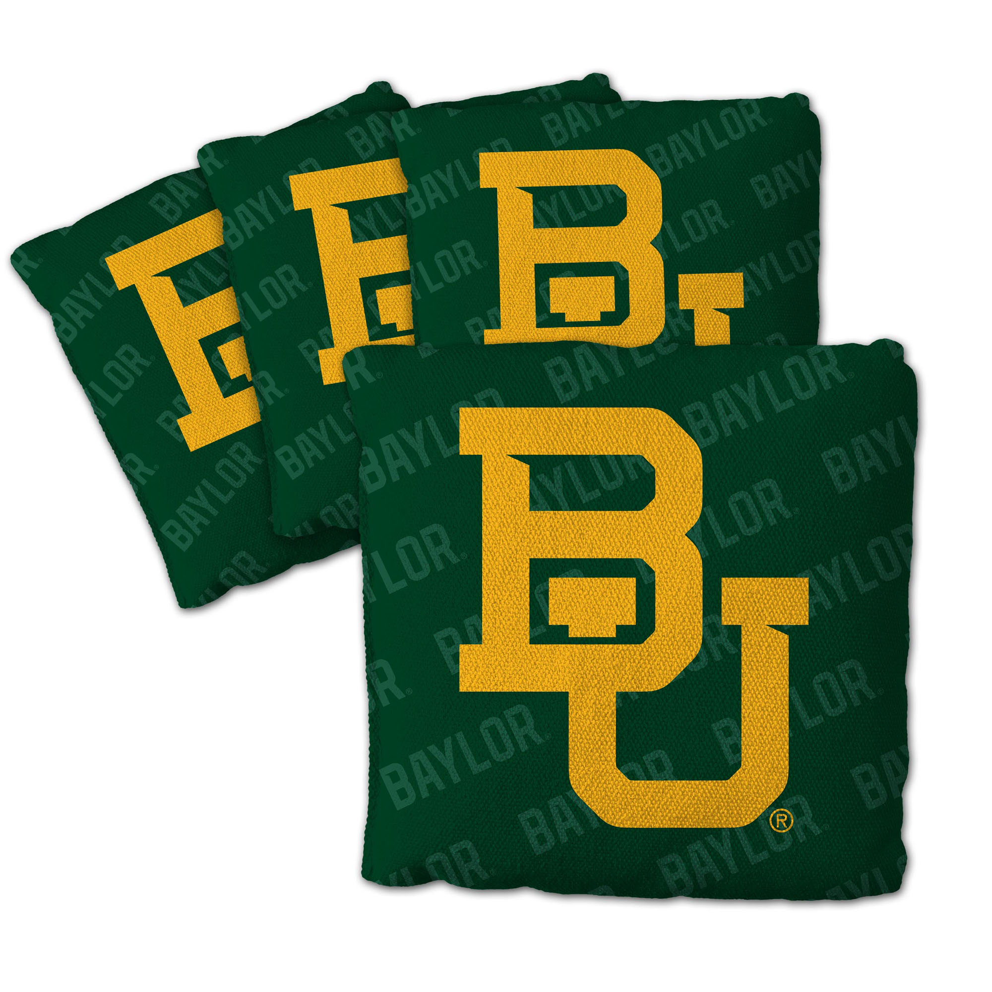 Fanpoint Baylor Bears Four-Piece Cornhole Bag Set