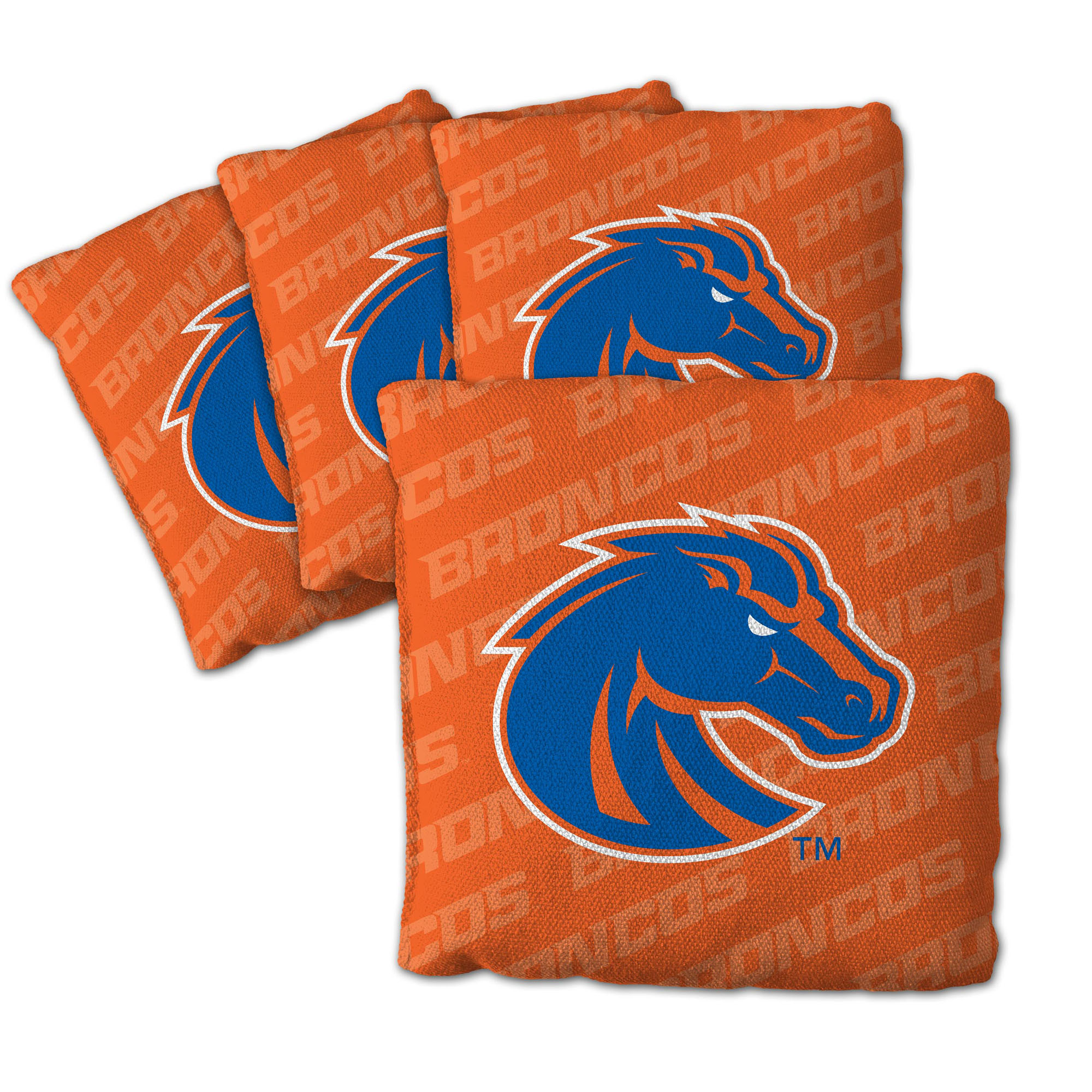 Fanpoint Boise State Broncos Four-Piece Cornhole Bag Set