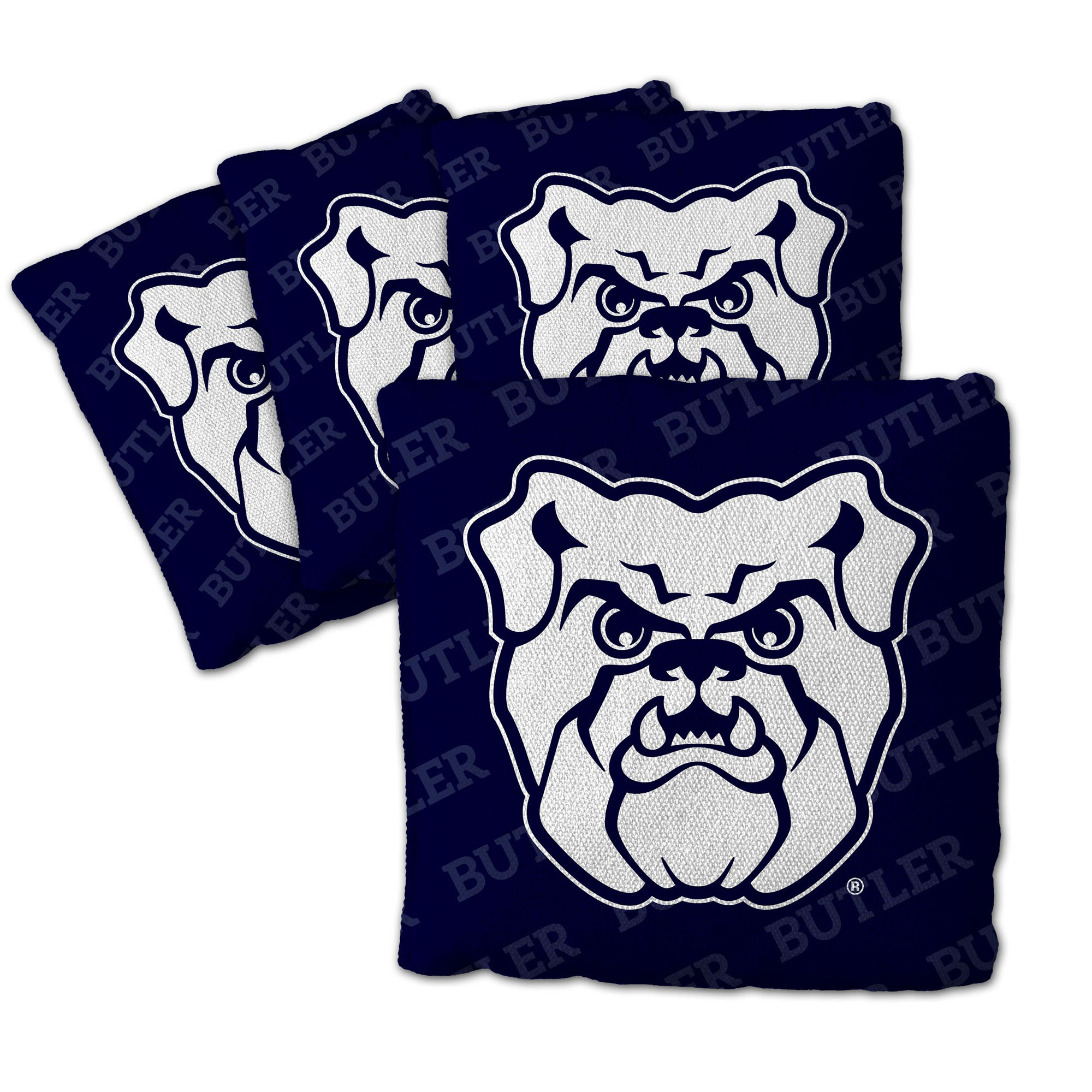 Fanpoint Butler Bulldogs Four-Piece Cornhole Bag Set