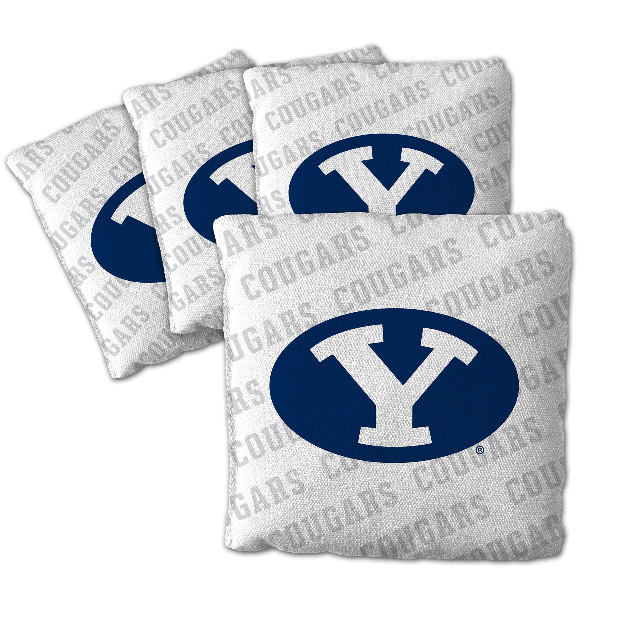 Fanpoint BYU Cougars Four-Piece Cornhole Bag Set