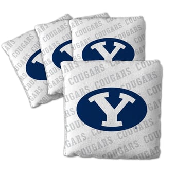 Fanpoint BYU Cougars Four-Piece Cornhole Bag Set