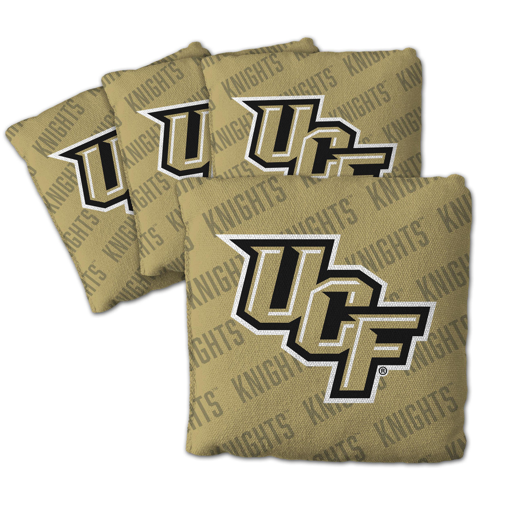 Fanpoint UCF Knights Four-Piece Cornhole Bag Set