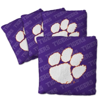 IDNA Clemson Tigers Four-Piece Cornhole Bag Set
