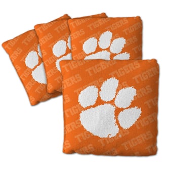 IDNA Clemson Tigers Four-Piece Cornhole Bag Set