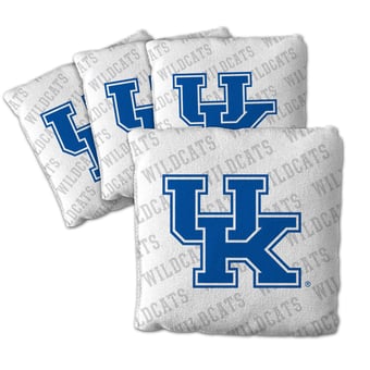 Fanpoint Kentucky Wildcats Four-Piece Cornhole Bag Set