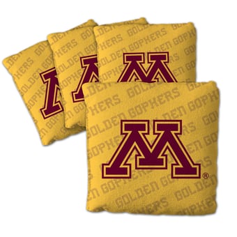 Fanpoint Minnesota Golden Gophers Four-Piece Cornhole Bag Set