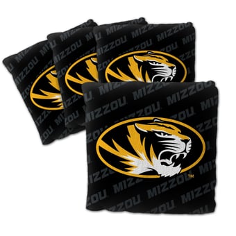 IDNA Missouri Tigers Four-Piece Cornhole Bag Set