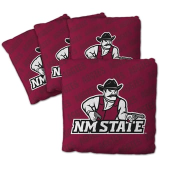 Fanpoint New Mexico State Aggies Four-Piece Cornhole Bag Set