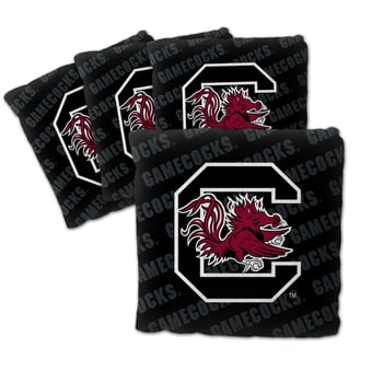Fanpoint South Carolina Gamecocks Four-Piece Cornhole Bag Set