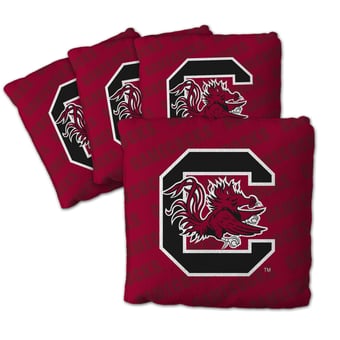 Fanpoint South Carolina Gamecocks Four-Piece Cornhole Bag Set