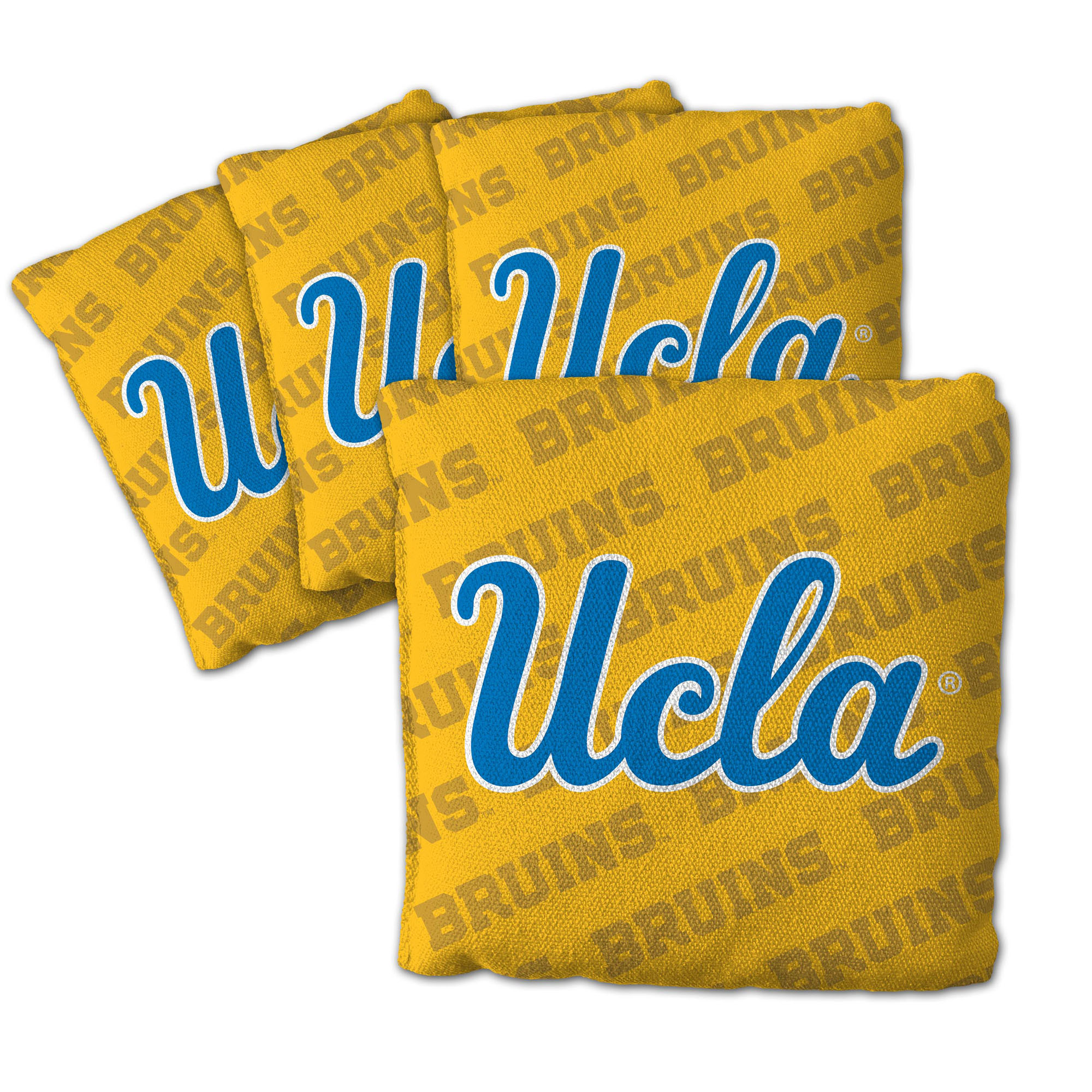 Fanpoint UCLA Bruins Four-Piece Cornhole Bag Set