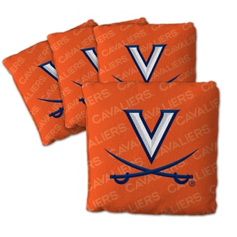 Fanpoint Virginia Cavaliers Four-Piece Cornhole Bag Set