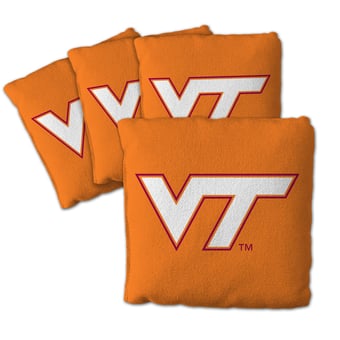 Fanpoint Virginia Tech Hokies Four-Piece Cornhole Bag Set