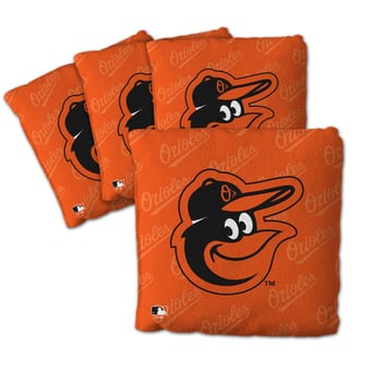 Fanpoint Baltimore Orioles Four-Piece Cornhole Bag Set
