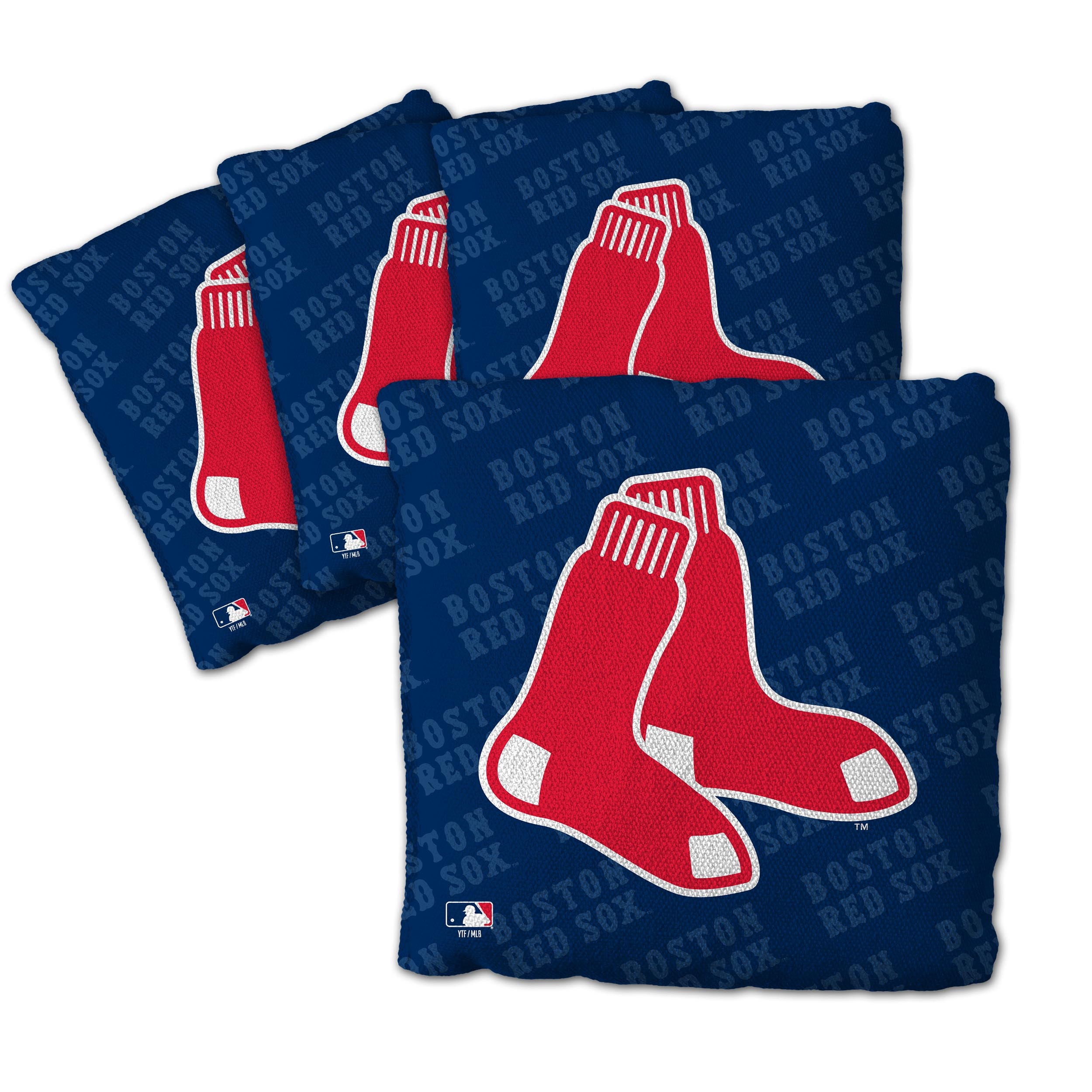IDNA Boston Red Sox Four-Piece Cornhole Bag Set