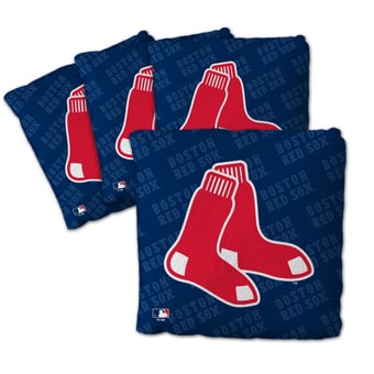 Fanpoint Boston Red Sox Four-Piece Cornhole Bag Set