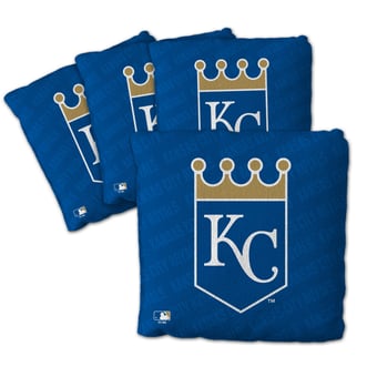 Fanpoint Kansas City Royals Four-Piece Cornhole Bag Set