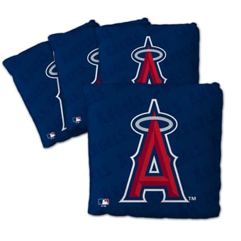 Fanpoint Los Angeles Angels Four-Piece Cornhole Bag Set