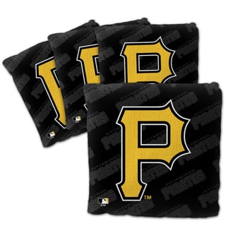 Fanpoint Pittsburgh Pirates Four-Piece Cornhole Bag Set