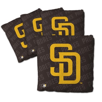 Fanpoint San Diego Padres Four-Piece Cornhole Bag Set