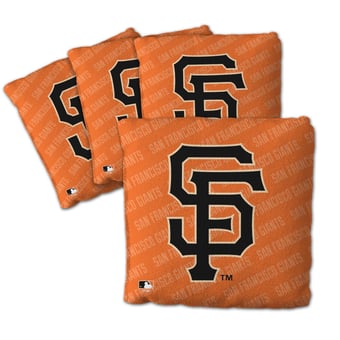 Fanpoint San Francisco Giants Four-Piece Cornhole Bag Set