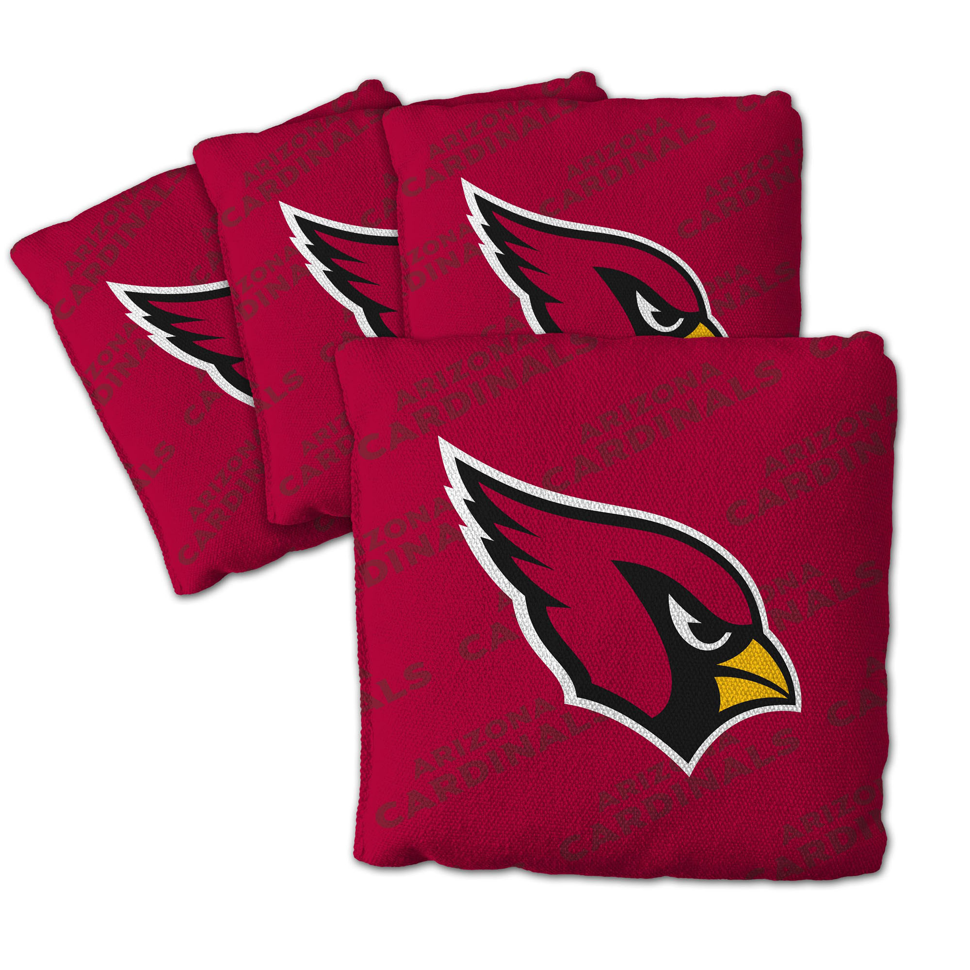 Fanpoint Arizona Cardinals Four-Piece Cornhole Bag Set