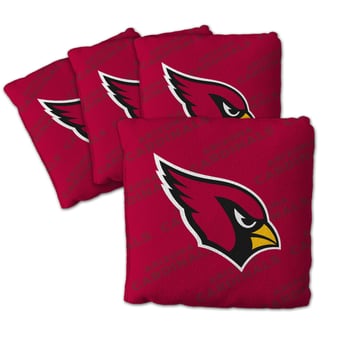 Fanpoint Arizona Cardinals Four-Piece Cornhole Bag Set