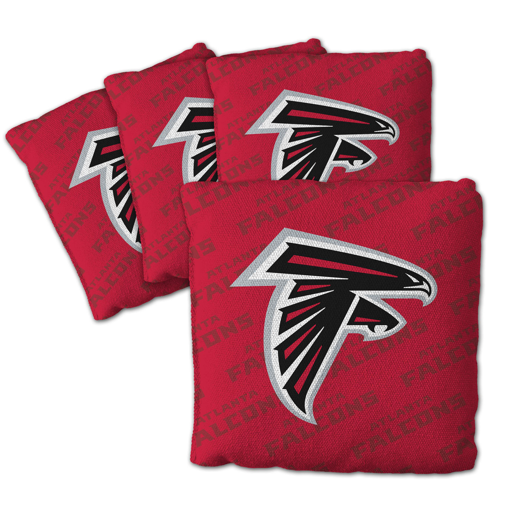 Fanpoint Atlanta Falcons Four-Piece Cornhole Bag Set