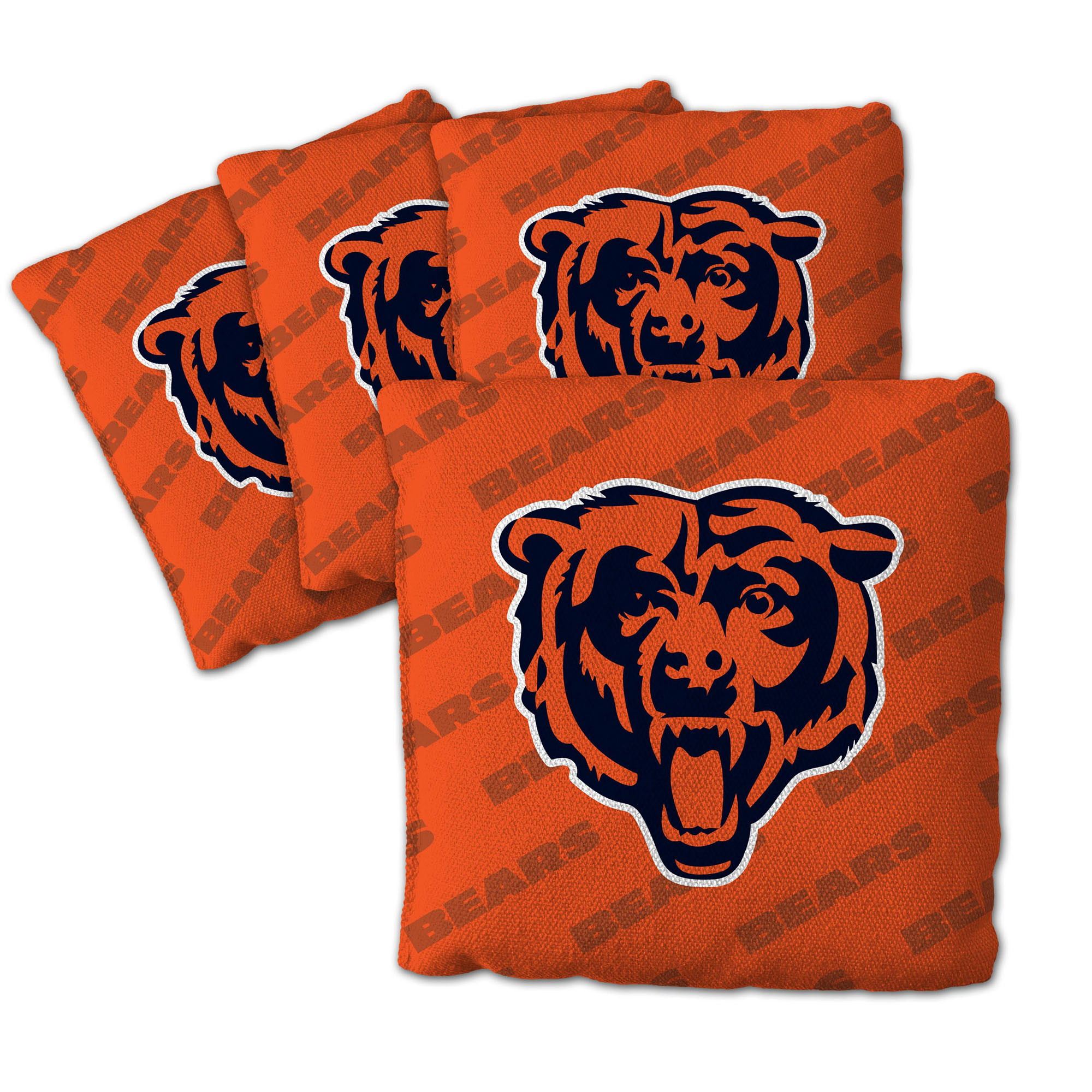 Fanpoint Chicago Bears Four-Piece Cornhole Bag Set