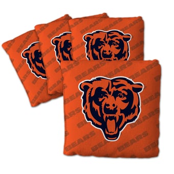 Fanpoint Chicago Bears Four-Piece Cornhole Bag Set