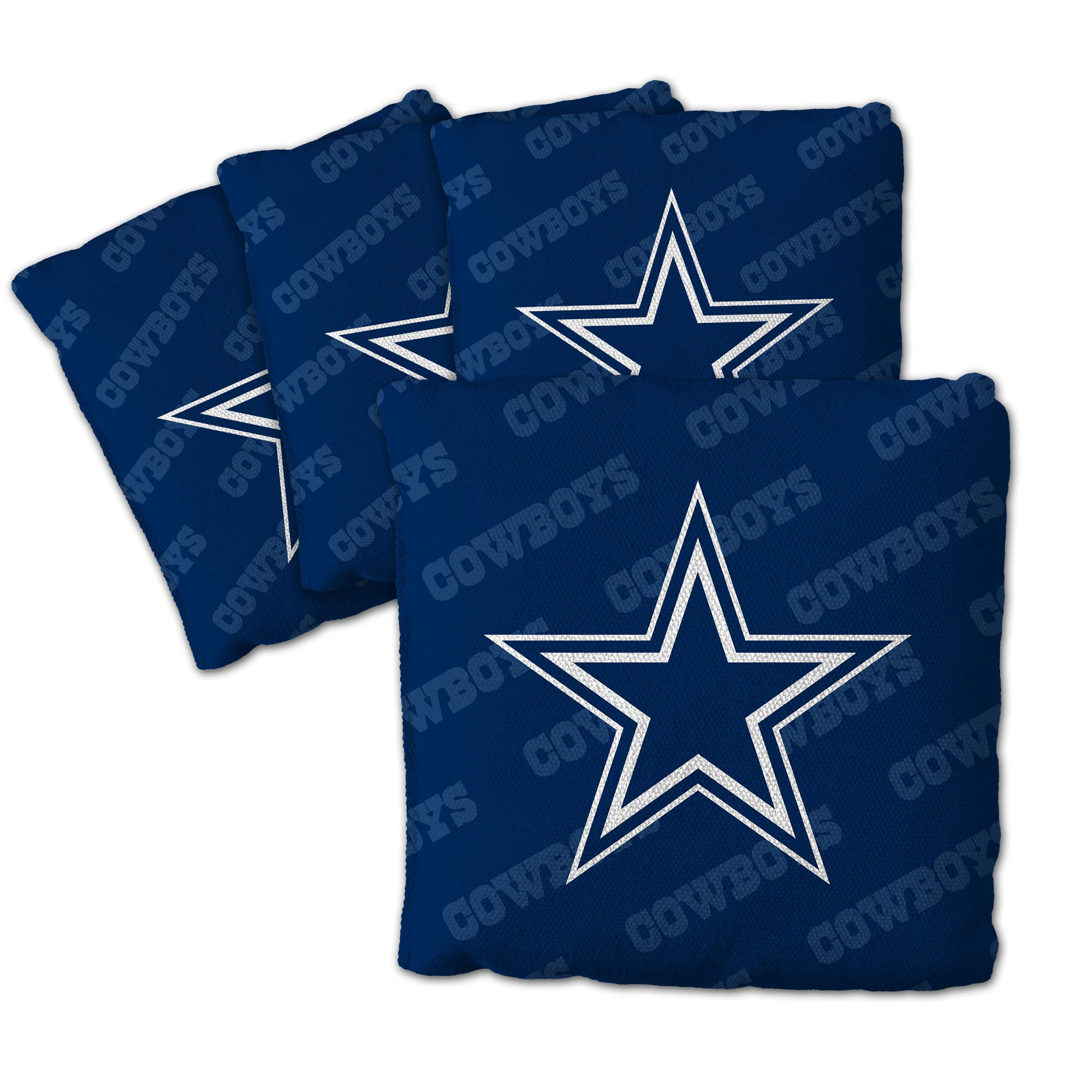 Fanpoint Dallas Cowboys Four-Piece Cornhole Bag Set