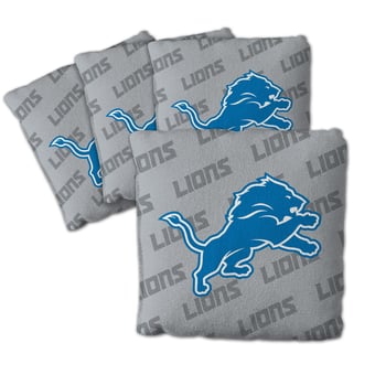 Fanpoint Detroit Lions Four-Piece Cornhole Bag Set